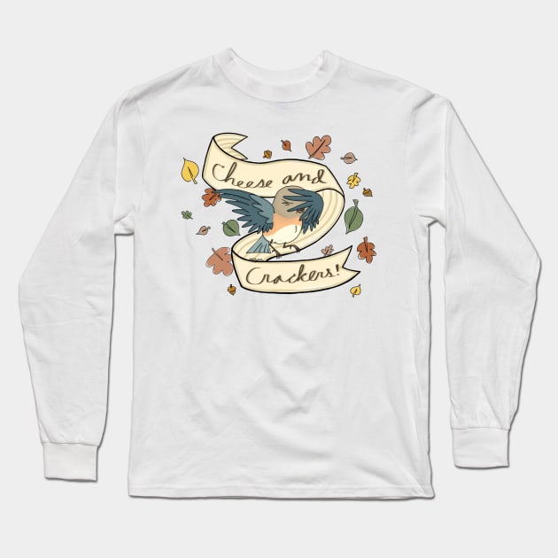 cheese and crackers otgw beatrice quote Long Sleeve T-Shirt by OddityArts